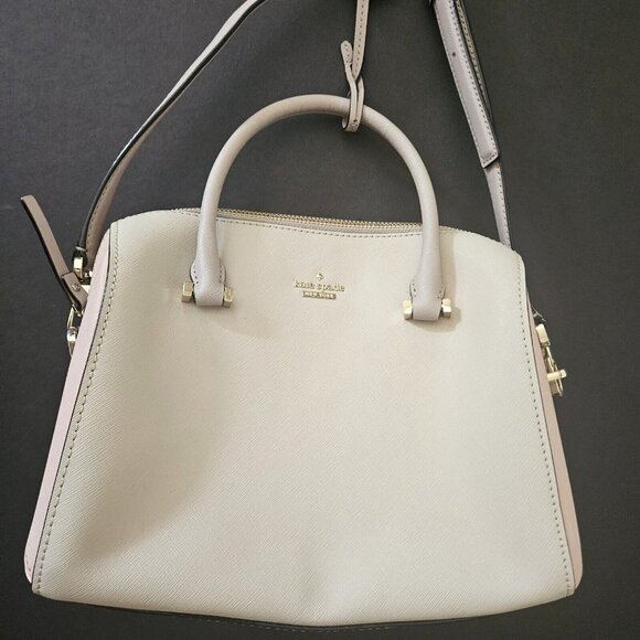 kate Spade NEW Cameron Street Lane Leather Satchel Crossbody Bag - Picture 2 of 7